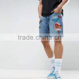 2017 New Style Shorts Jeans Fashion Street Style Denim Jeans for Men thumbnail-2