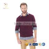 Fashionable Pure Cashmere Junpers Men Cashmere Sweater Pullover thumbnail-1