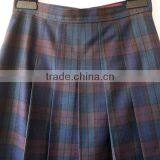 2017 New Design Pleated School Uniform Design Plaid Skirts thumbnail-4