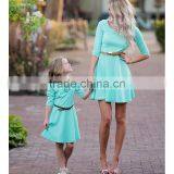 Family Matching Clothing Mother Daughter Matching Dress Fashion Dress Summer Style thumbnail-1