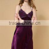 Sexy Satin Night Skirt Pajamas Sleepwear thumbnail-2