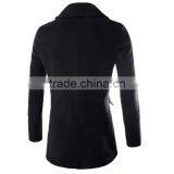 Hot Sale Good Quality Cheaper Price Boy Youth Style International Fan Woolen Long Men Winter Coat thumbnail-2