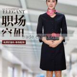 Custom Nice and Chantilly Stewardess Flight Attendant Airline Dress Design Wholesaele thumbnail-5