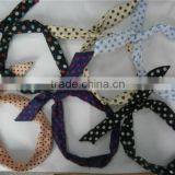 Bestdress Quanzhou Walson Headband Polka Dot Head Wrap Soft Hair Band LADY Rhinestone Wide Headwrap thumbnail-2