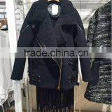 Europe Style Women Big Fur Coat Jacket Leather /Biker Jacket thumbnail-1