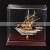 Noble Customized Crystal Arab Dhow For Business Gift Items , Islamic Souvenirs Gifts thumbnail-5