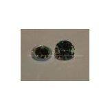 A White Round Cubic Zirconia Gemstones thumbnail-1