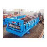 Automatic Corrugated Roofing Sheet Roll Forming Machine 9-12m/min Drive By Chain thumbnail-1