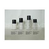 Mini Hotel PVC empty shampoo bottle, OEM bottles for stars hotels With colored cap
