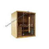 Cedar or Hemlock Dry Heat Sauna for 1 Person / 2 Person thumbnail-1