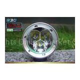 Water resistant Front LED 3600 Lumen Bike Light , 3X Cree T6 bicycle light