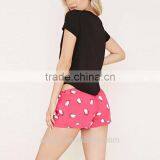 Anly Pajamas Women Hot 2016 Lovely Cat Print Short Sleeve Short Suits thumbnail-3