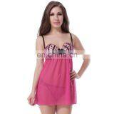 OEM Sexy Transparent Nude Babydoll for Fat Ladies thumbnail-2