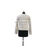 Women Latest Fashion Leather Jacquard Jacket thumbnail-5