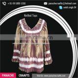 Cotton Material Plus Size Knit Tops and Blouse thumbnail-4