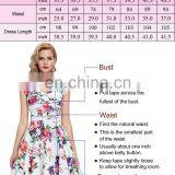 Grace Karin Many Colors Sleeveless Cotton Cheap Short 50s Retro Print Dress CL6086-17# thumbnail-6