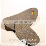 Custom Metal Casting Logo Tag Nail PU Leather Badge Patch for Shoe thumbnail-5