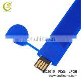 Dongrong USB Gadgets OEM Silicone 48GB Weeding Gift Rubber Wrist Band Usb Flash Drive thumbnail-4