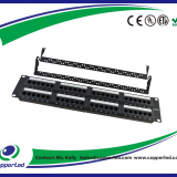 UTP Cat.6 Patch Panel 48Port Dual Use IDC With Back Bar