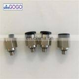 Straight Male Tube Fittings Female Plastic Hose Connector