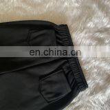 Custom Logo Wholesale Women Winter Ruched Stacked Joggers Sweatpants thumbnail-6