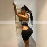 2020 New Arrivals Women Fashion Sling Jumpsuit Ladies Sexy Bodycon Sportswear Yoga Short Playsuit Women Clothing thumbnail-4