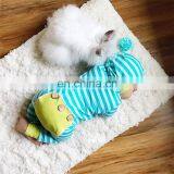 Newborn Cute Striped Rompers Baby Boys Girls Hooded Romper Jumpsuit thumbnail-2