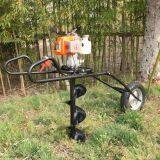 Single-wheel Folding Drill Tree Planting Machine thumbnail-3