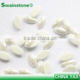 Wholesale Hotfix Ceramic Half Pearl,ceramic Hot Fix Half Pearl Iron on Free Pearls Patterns thumbnail-6