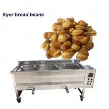 Broad Beans Automatic Fryer Machine Manufacturers/Frying Machine Supplier