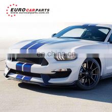 GT350  body kits with front bumper fender ducts GT350 rear diffuser tail pipe GT350 rear wing 2018