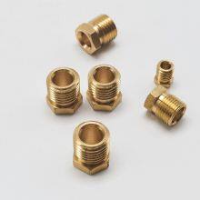 Oil pipe joint lubricating oil pump copper ball PA4PB4 oil circuit card sleeve meson fixed joint seal