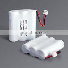 Customized NIMH AA 3.6V 700mah Rechargeable Battery Pack For Cordless Phone thumbnail-5
