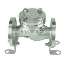 Stainless Steel Big Size Industrial ss Inox Flange One Way Water Valve SUS Non Return Valves Customization Suport thumbnail-5