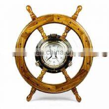 Wheel Design Ship Wooden Porthole