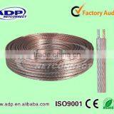Flat Transparent Speaker Cable 3.00mm 50m/100m Coil