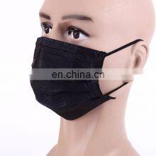 Customized 3 Ply Black Disposable Face Mask LEVEL 2 thumbnail-5