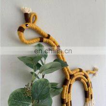 Hot Sale Macrame The Giraffe Bow Wall Decor, Boho Nursery Baby Room Best Price Vietnam Supplier thumbnail-4
