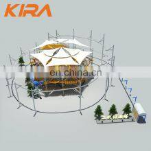 Rope Adventure Course High Altitude Ropes Course Challenge for Outdoor Playground thumbnail-3