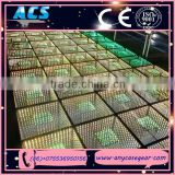 ACS Alibaba China make 50*50cm 3D led dance floor tiles for wedding/disco/nightclub