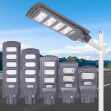 IP65 Outdoor Waterproof ABS 30W 60W 90W 120W 150W All in One Integrated LED Solar Street Light thumbnail-5