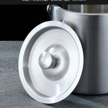 304 Stainless Steel Ice Bucket, Champagne Bucket, Red Wine Bucket, Beer Bucket thumbnail-4