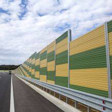 Modern Acryl PVC Sound Reduction Panels Road Noise Barrier With Micro Hole Design for Highway/Railway Use