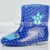 Fashion Cartoon Short Barrel Crystal Children Rainshoes Children Rain Boot thumbnail-5