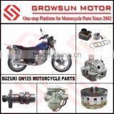 Suz. GN125 Motorcycle Parts, Cylinder Kit, Cylinder Head Comp, Clutch