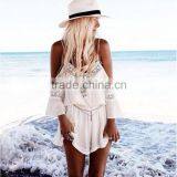 Womens Holiday Apparel Lace Chiffon Dress Sexy Girl Dresses Women Summer Dresses Beach Designer One Piece Party Dress Quality Choice thumbnail-1