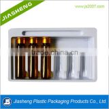 Disposable and eco-friendly medical plastic blister packaging trays with dividers customize