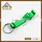 hot sale aluminum nice metal branded bottle opener key ring