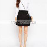 Floral Collar Matching Color Women Shirt Long Sleeves Women Blouse OEM Service thumbnail-1