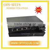 5 Ports Gigabit Ethernet Optical Fiber Switch